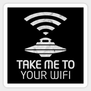 Take Me To Your WiFi Sticker